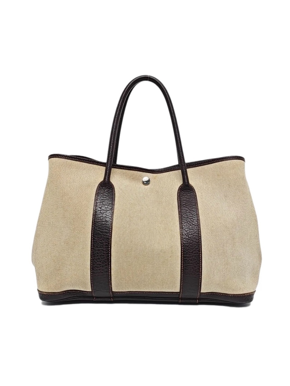 Hermes Garden Party 36 Canvas Beige